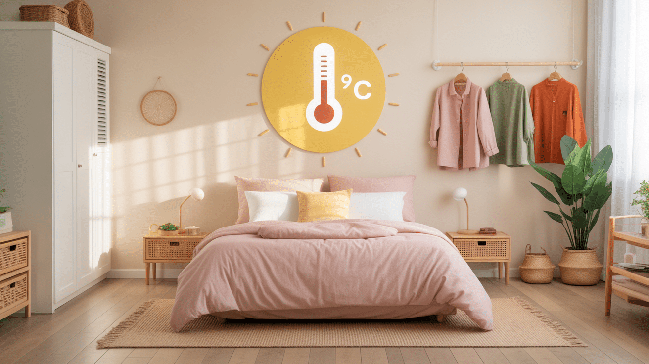 Solutions chambre transpiration excessive la nuit