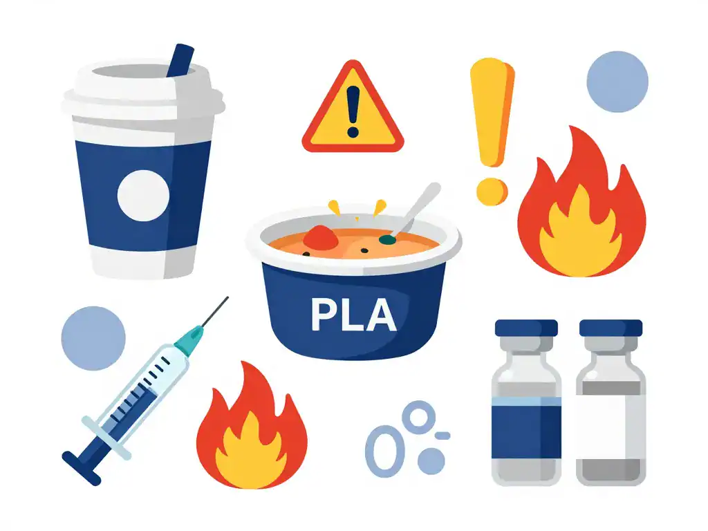 acide polylactique danger risques alimentaire et médical