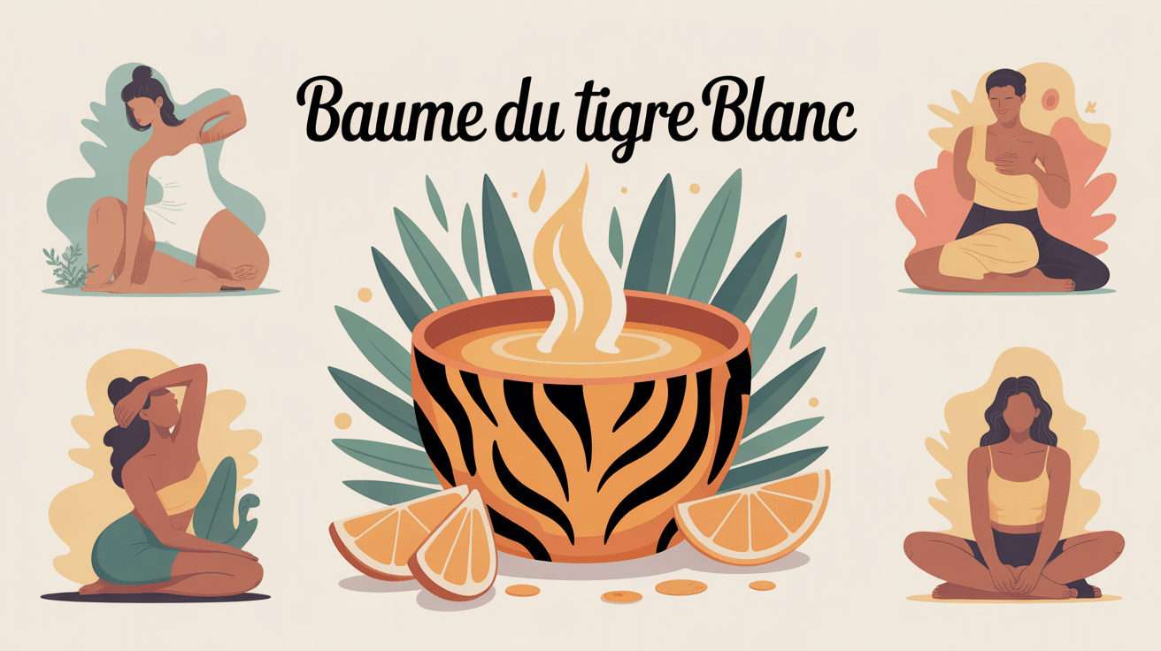 illustration baume du tigre blanc utilisation remède naturel