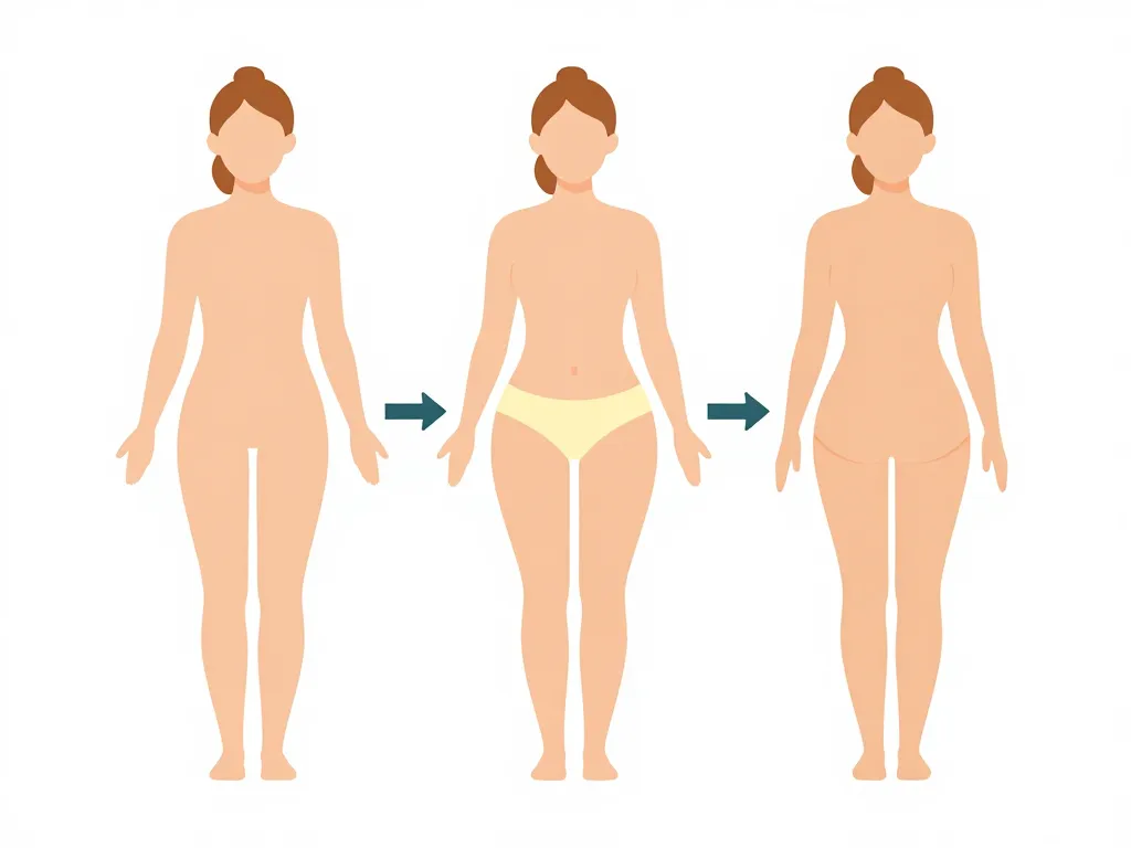 Schéma processus bbl liposuccion réinjection