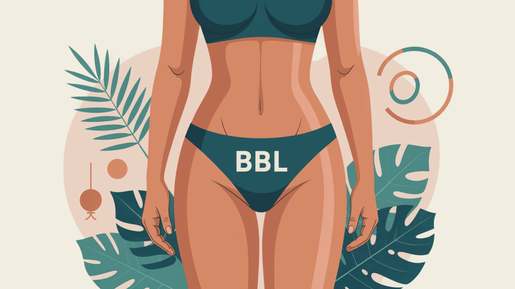 Illustration avant après bbl