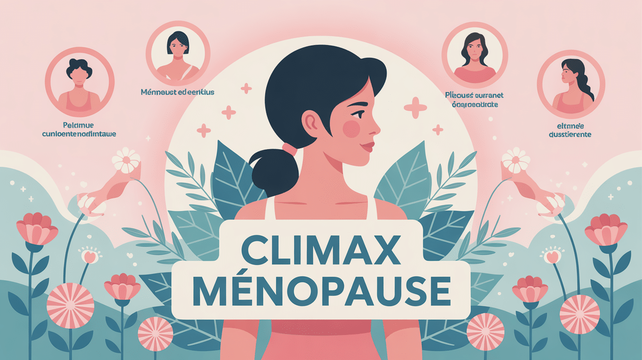 climax ménopause avis forum femme sereine illustration