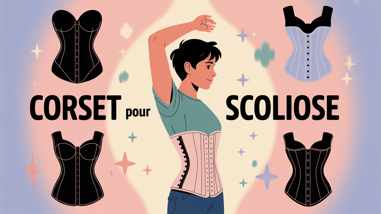 Illustration du corset scoliose et traitement