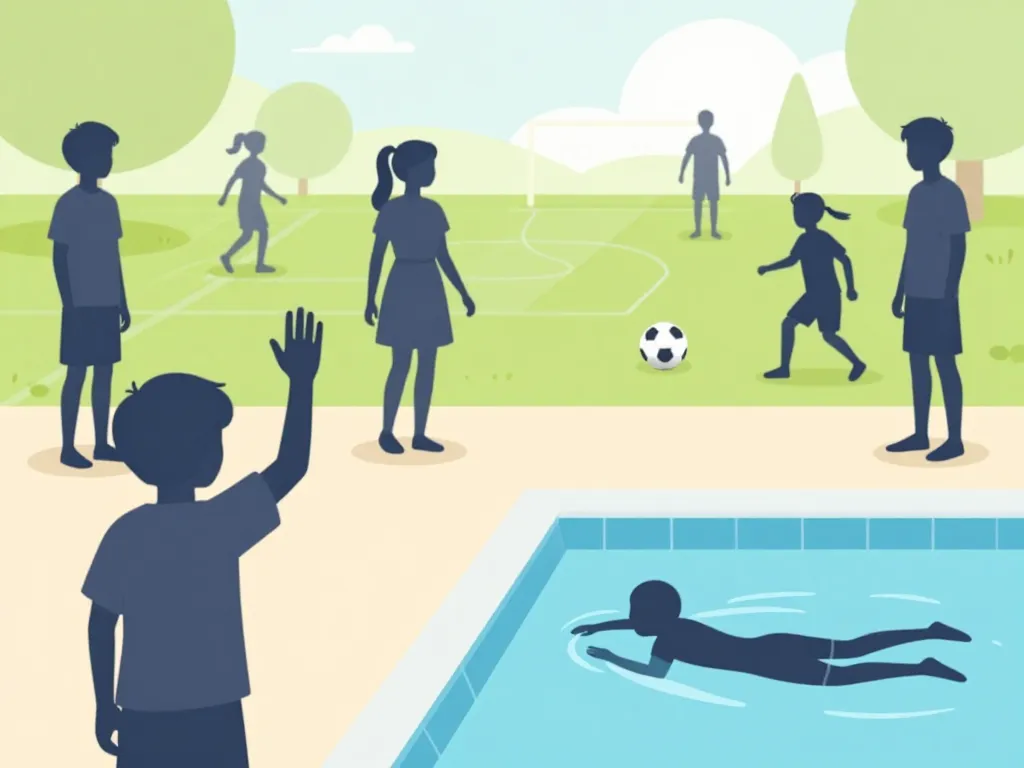 Enfants avec corset scoliose en activités scolaires et sportives