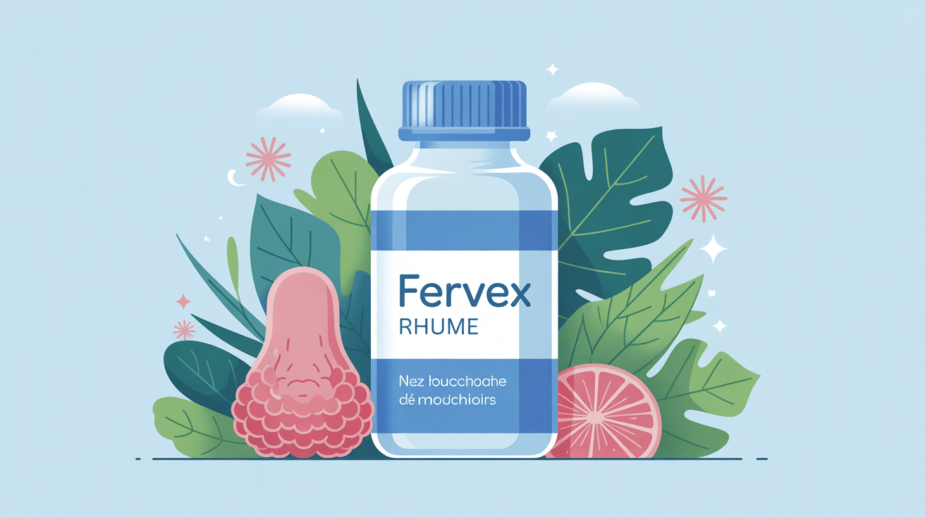 illustration guide fervex rhume