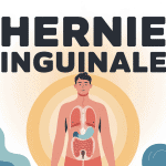 illustration hernie inguinale mouvements a eviter personnage stylisé