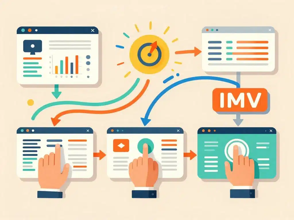métaphore visuelle optimisation campagne imv