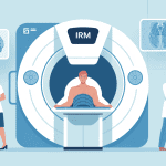 illustration ir examiner irm équipe médicale rassurante