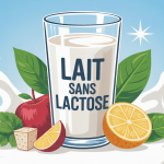illustration lait sans lactose nutrition et digestion