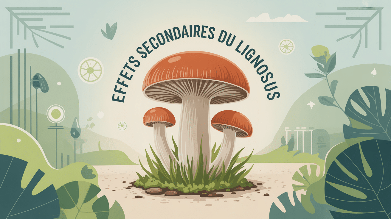 Lignosus effets secondaires visuel champignon santé