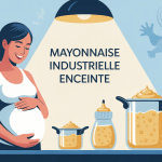 mayonnaise industrielle enceinte mère pots mayonnaise