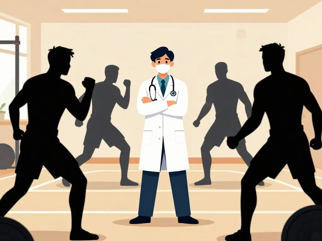 scene medecin federal ksw athletes combat