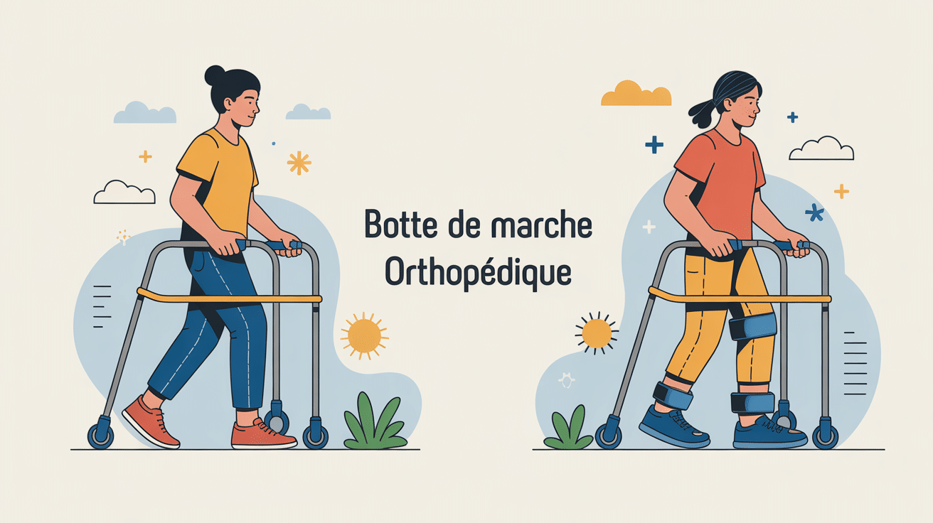 peut-on marcher sans béquille avec une botte de marche orthopédique personne marche centre sécurité