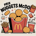 Illustration prix nuggets McDo différentes tailles France