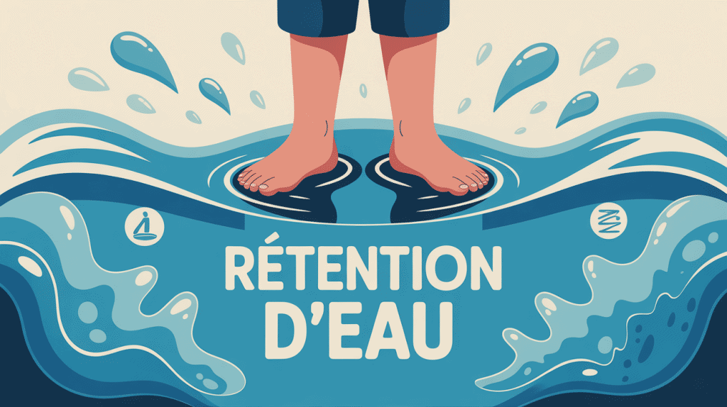 retention d eau medicament efficace jambes et pieds gonfles
