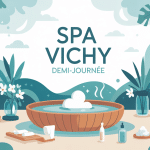illustration spa vichy demi-journée tarif bien-être