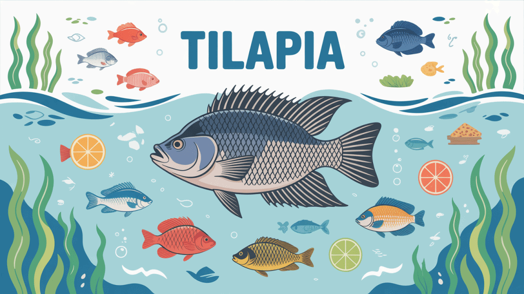 tilapia tilapia illustration poisson aquaculture nutrition