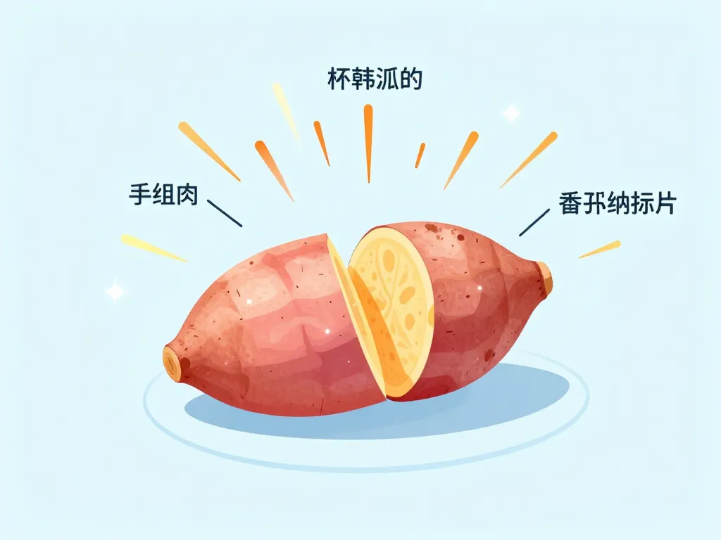 Calorie dans une patate douce, nutriments et valeurs santé