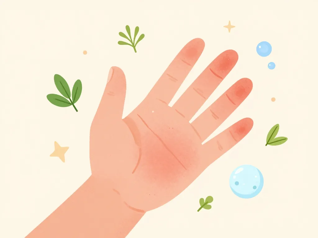 Causes médicales main gauche qui gratte image explicative