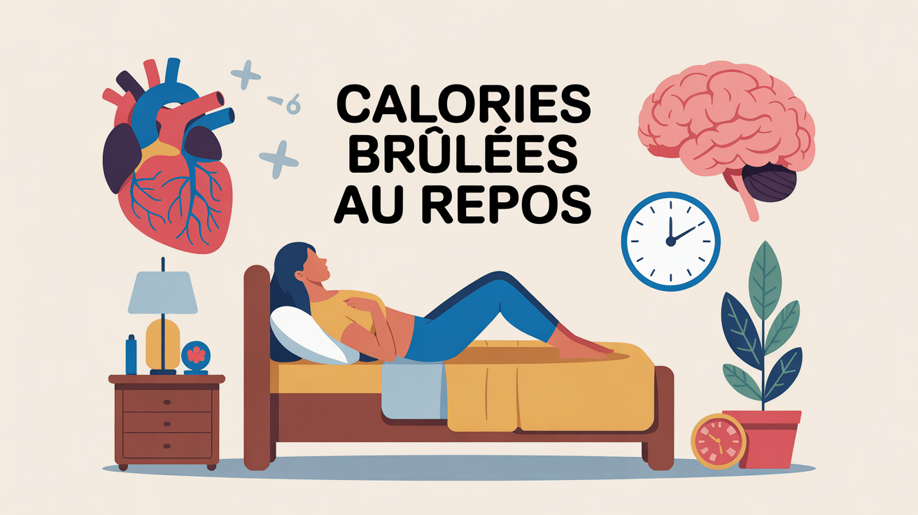 Illustration combien de calorie brule t on par jour sans rien faire métabolisme