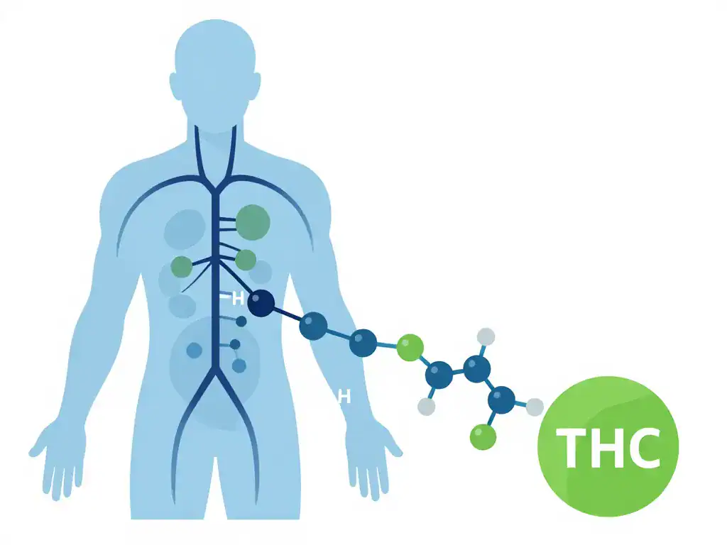combien de temps le thc reste dans le sang schéma métabolisme sang