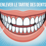 illustration comment enlever le tartre des dents bouche souriante