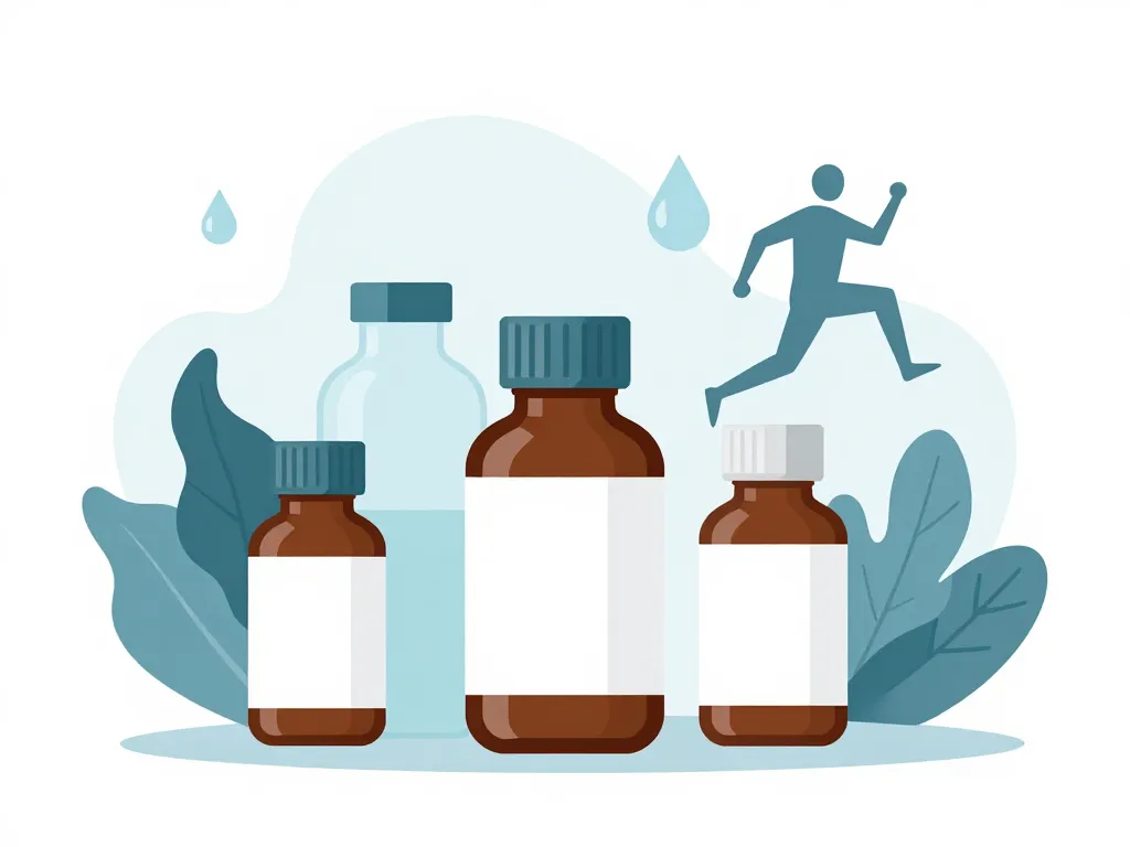 Illustration types sirop minceur, concept et variétés