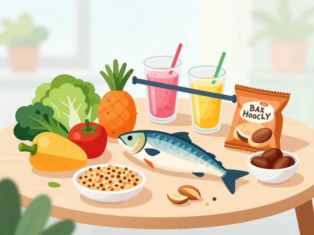 Faire baisser triglycérides en une semaine menu aliments sains