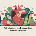 Image faire baisser triglycérides en une semaine alimentation saine et cœur
