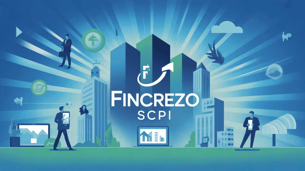 fincrezo illustration investissement immobilier digitalisé