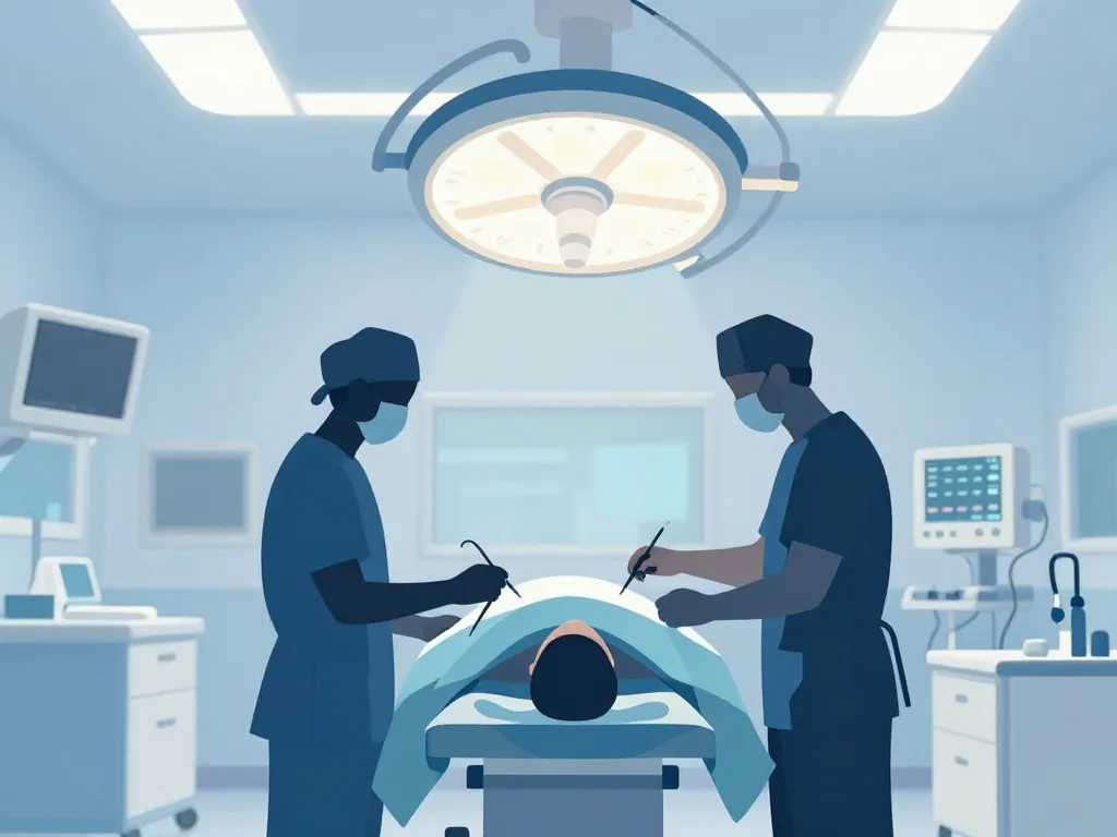 préparation à la chirurgie hernie inguinale opération