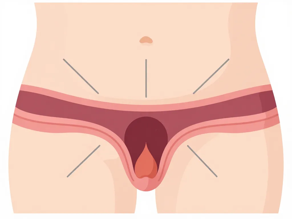 schéma anatomique hernie inguinale opération