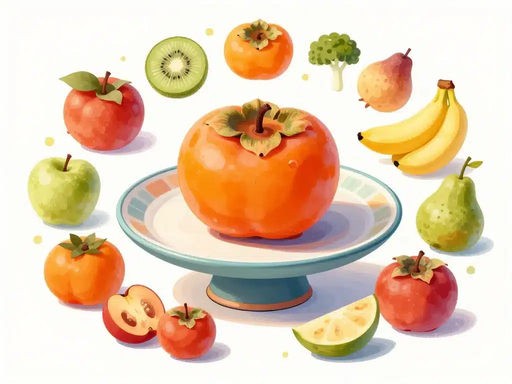 Kaki et cancer nutrition alimentation saine