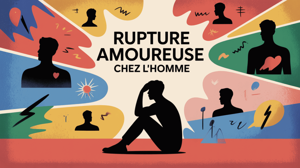 les phases de la rupture chez l'homme image conceptuelle