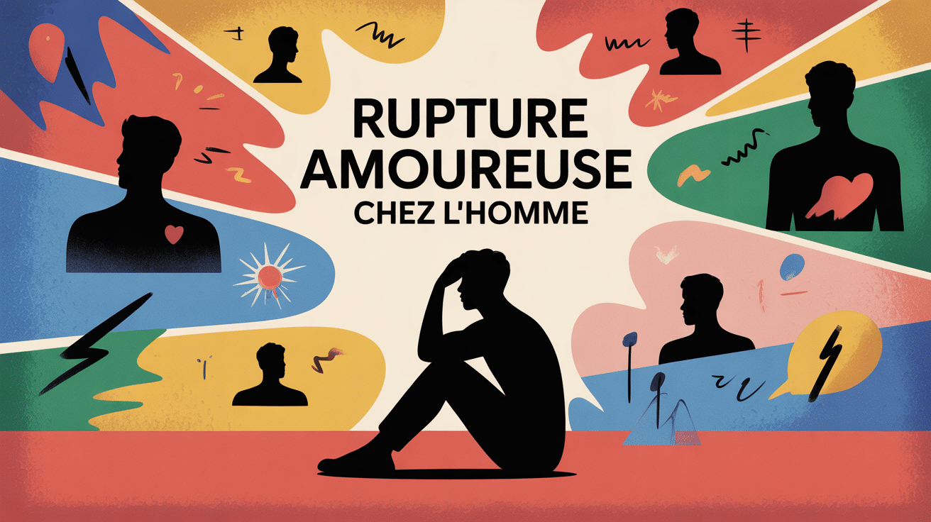 les phases de la rupture chez l'homme image conceptuelle