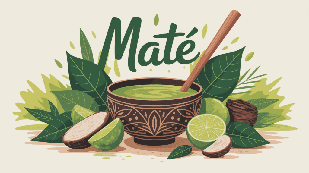 Maté bienfaits boisson traditionnelle sud-américaine calebasse