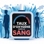 Illustration taux oxygène sang santé