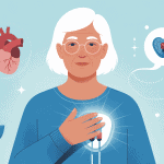 illustration medicale pose d'un pacemaker 80 ans