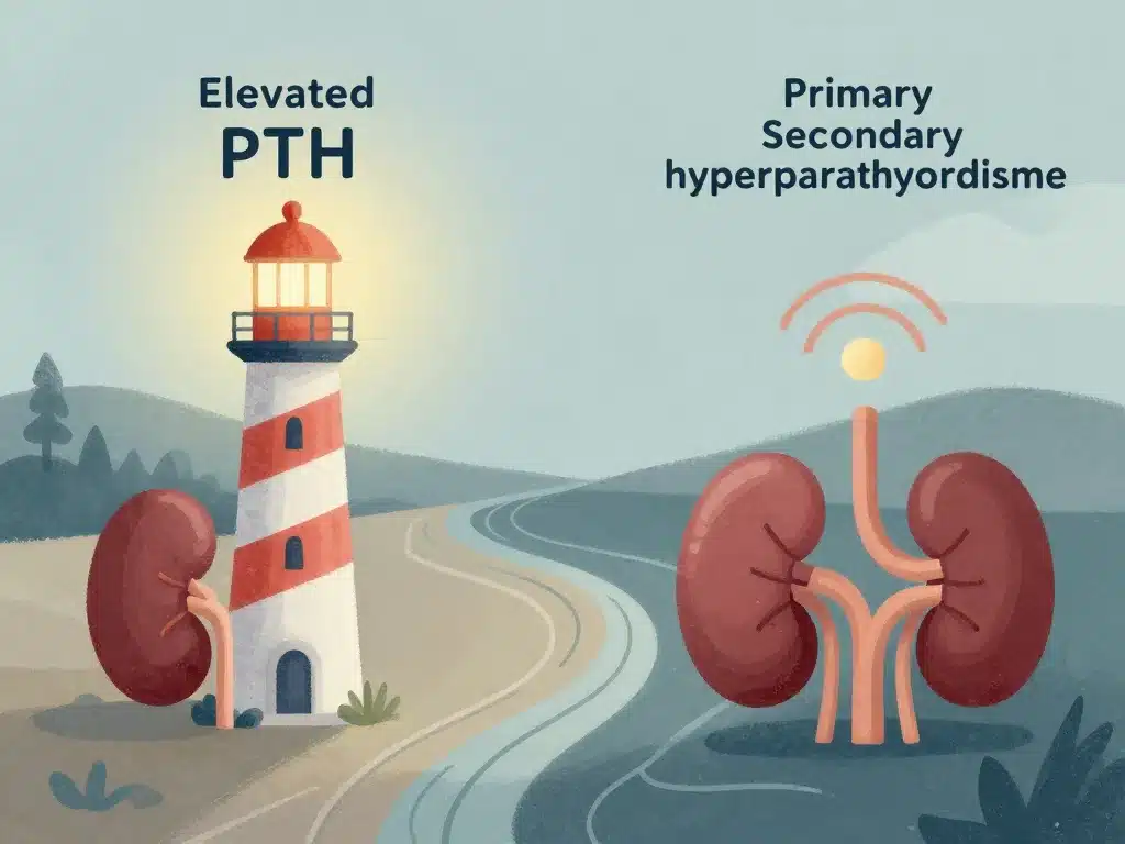 Hyperparathyroïdisme et PTH élevée