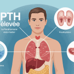 Illustration PTH élevée et santé