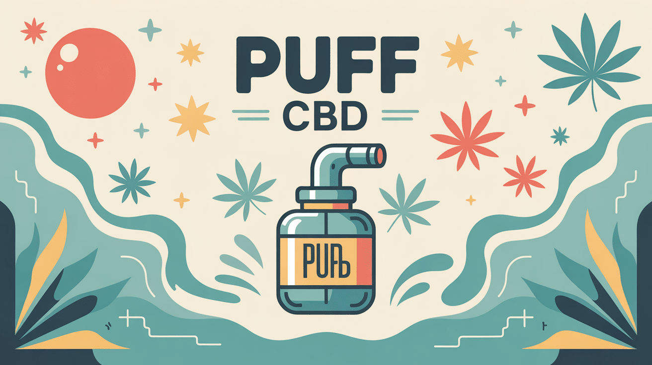 illustration centrale puff cbd et bien-être