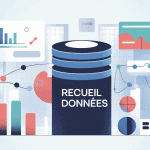 Illustration recueille de données organisation