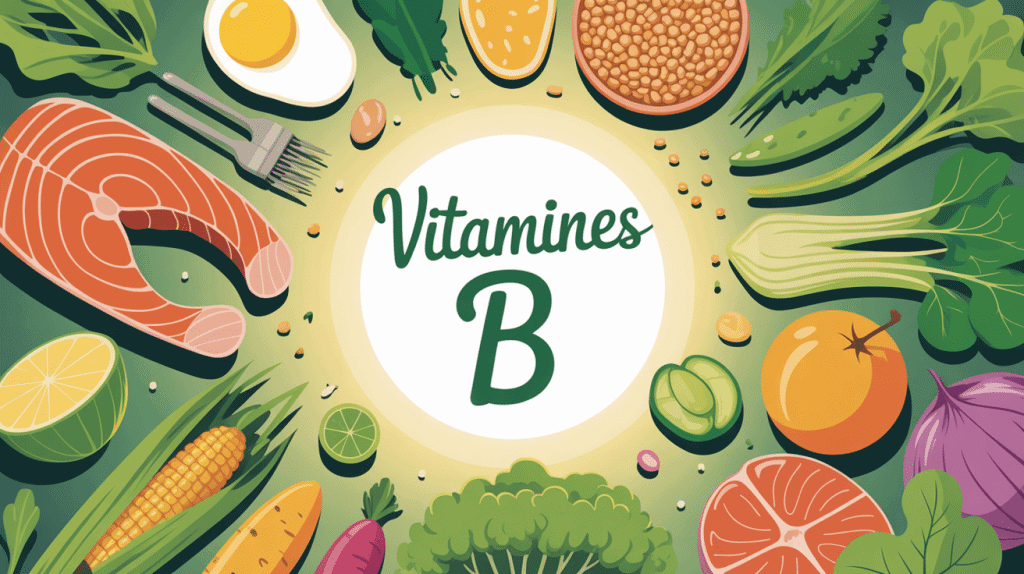 vitamine b dans quel aliment oeufs saumon lentilles légumes céréales