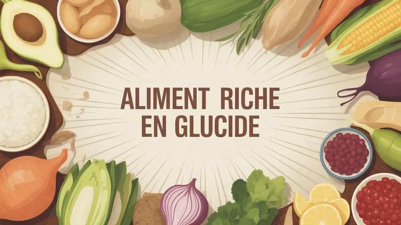 assiette equilibree aliments riches en glucides
