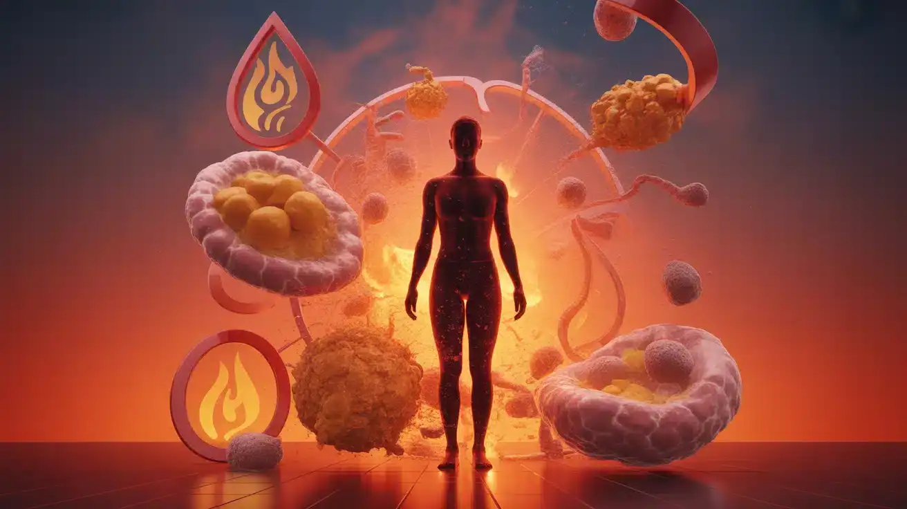 Illustration vectorielle brûleur de graisse extrême sans sport silhouette et feu