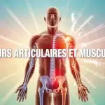 corps humain stylisé douleurs articulaires et musculaires