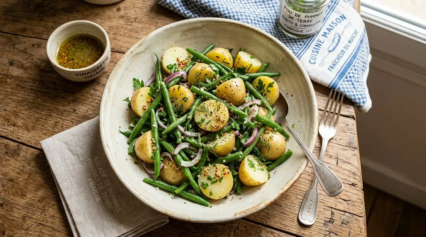 Salade de pommes de terre nouvelles à l'amidon résistant