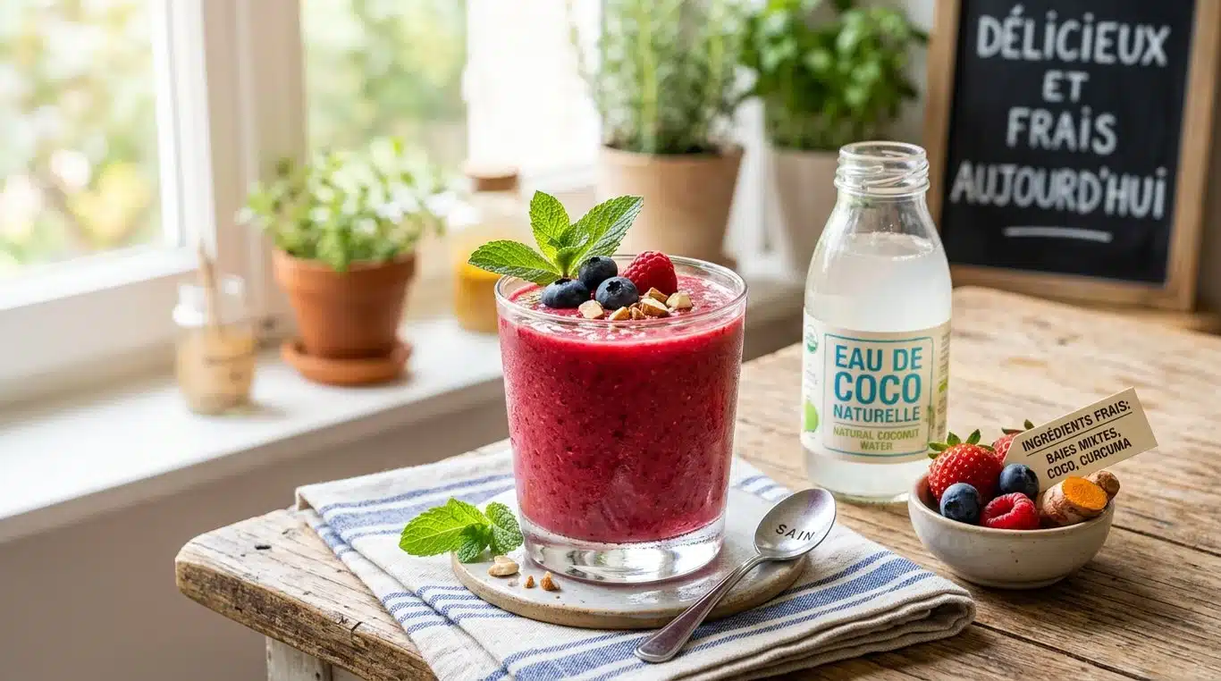 Smoothie Éclat & Récupération au collagène