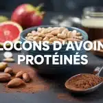 bol de flocons d avoine protéinés avec fruits rouges et noix