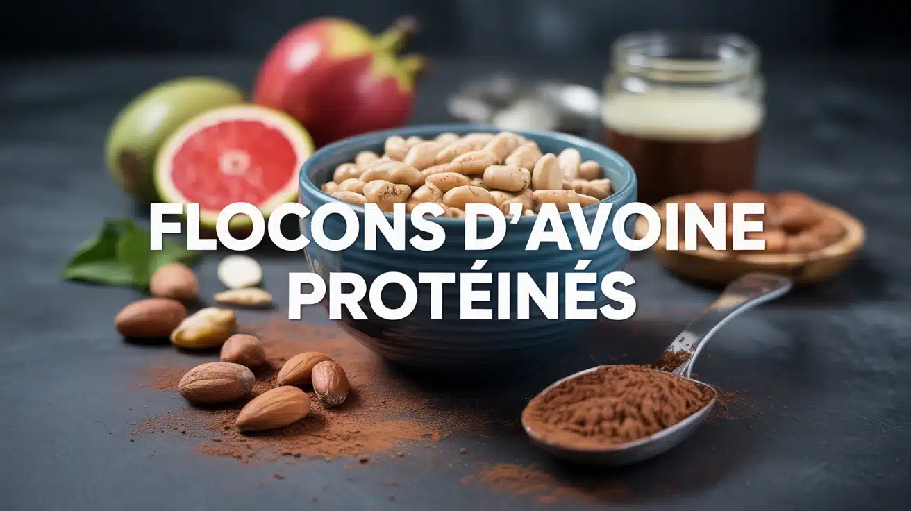 bol de flocons d avoine protéinés avec fruits rouges et noix